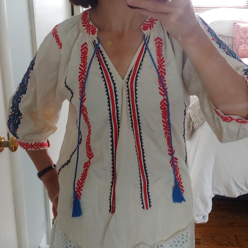 Anthropologie Pepin blouse